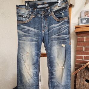 MENS AFFLICTION JEANS
